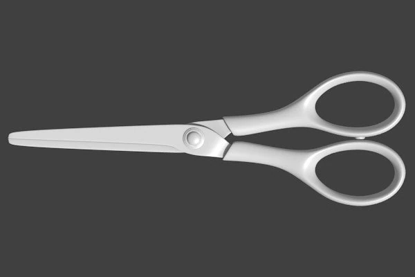 scissors 3D Model .c4d .max .obj .3ds .fbx .stl .blend 