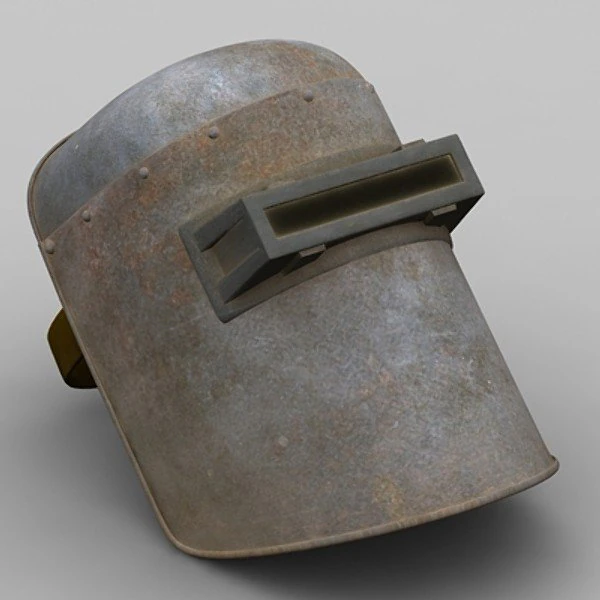 welding mask 3D Model .c4d .max .obj .3ds .fbx .stl .blend 