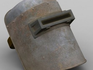 welding mask Modello 3D