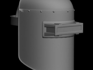 welding mask 3D मॉडल