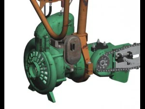 chainsaw drujba 4 b 3D Model