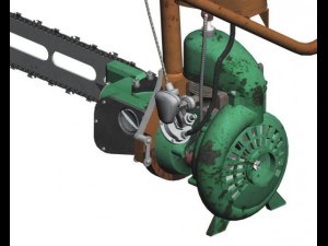 chainsaw drujba 4 b 3D Модель