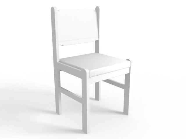 wooden chair Modèle 3D .c4d .max .obj .3ds .fbx .stl .blend