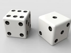 glass and wood 5 game set 3D Model