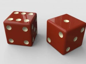 glass and wood 5 game set 3D Model