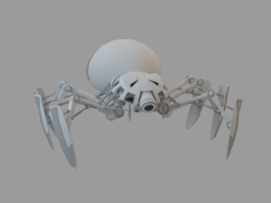 spider 3D Model