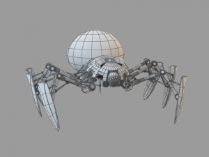 spider 3D 모델