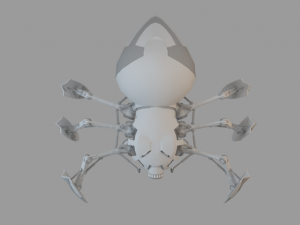 spider 3D 모델