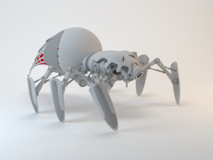 spider 3D 모델