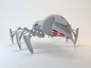 spider 3D 모델