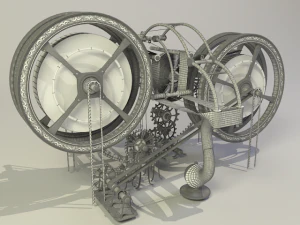 steampunk film projecto 3D Model