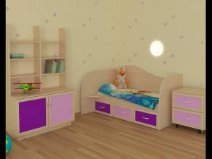 Kinderm&ouml;bel 3D Modell