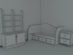 children furniture 3D Model