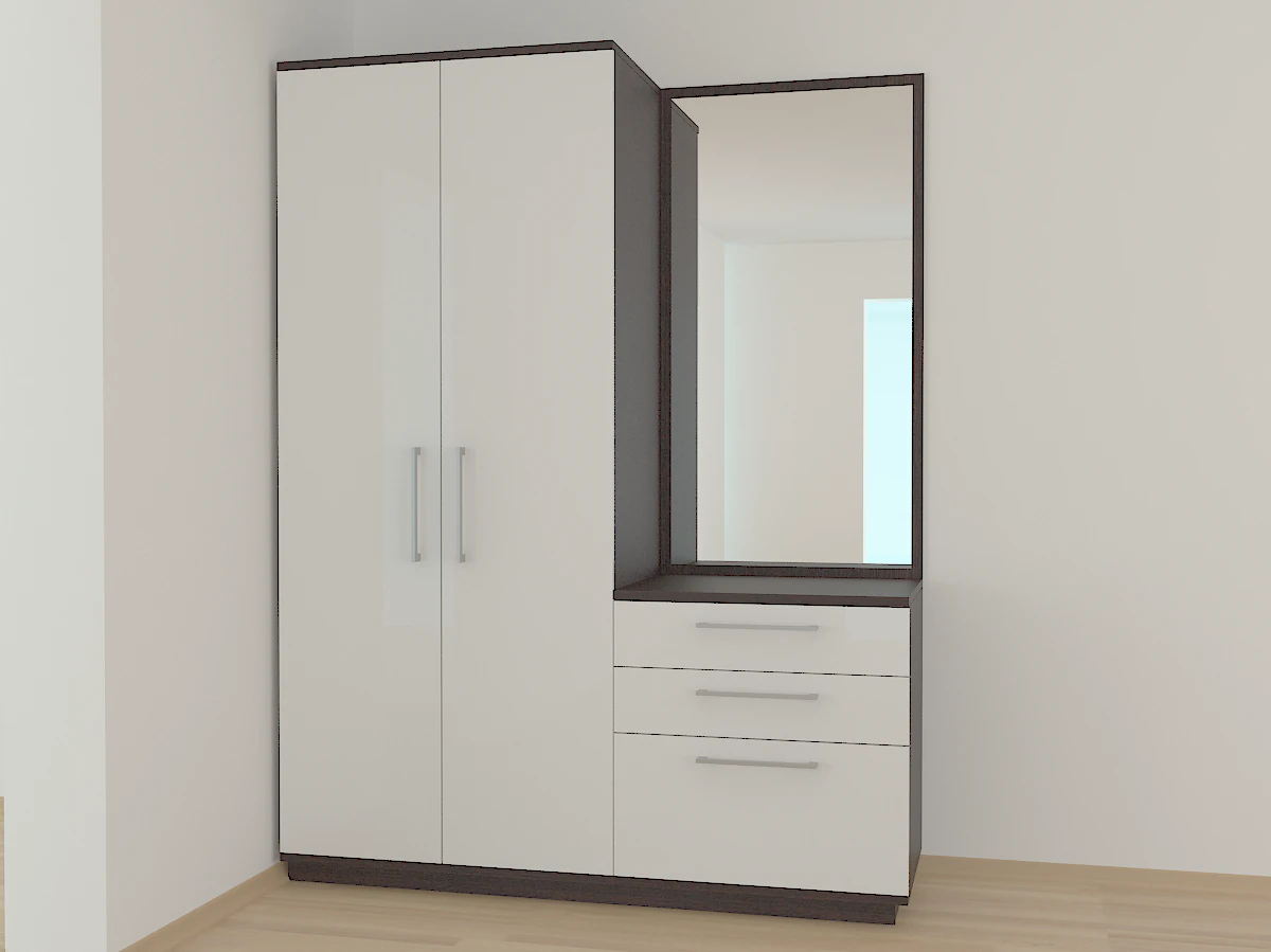upboard in the corridor 3D Model .c4d .max .obj .3ds .fbx .stl .blend 