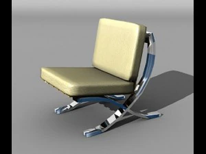 poltrona Modello 3D