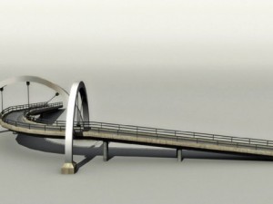 highway bridge 3D Модель
