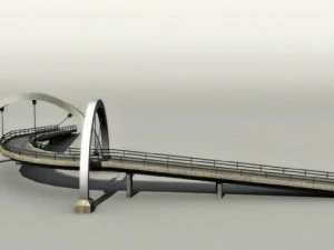 highway bridge 3D Model
