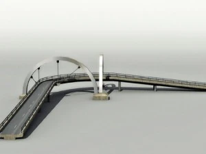highway bridge 3D Model