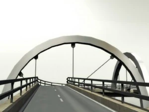 highway bridge 3D Model