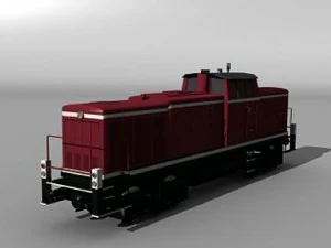 locomotiva diesel tedesca v90 Modello 3D
