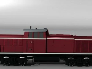 german diesel locomotive v90 3D Model