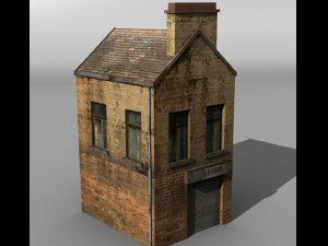 old city building 3D Model