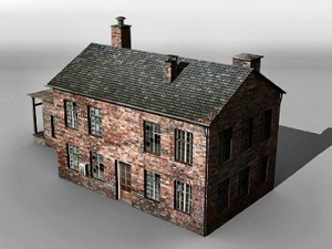 coal trade building 3D-Modell