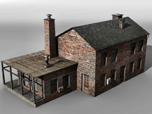 coal trade building 3D-Modell