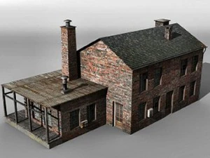 coal trade building 3D Model