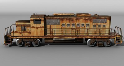 us diesel locomotive Modelo 3D .c4d .max .obj .3ds .fbx .stl .blend 