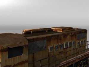 us diesel locomotive Modelo 3D
