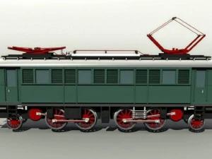 electric locomotive e75 3D Model