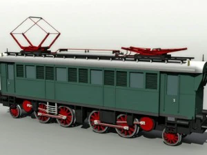 electric locomotive e75 3D Model