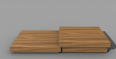 flat table Model 3D .c4d .max .obj .3ds .fbx .stl .blend 