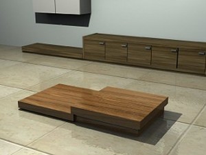 flat table Model 3D