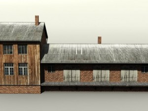 railway freight station Model 3D