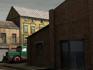 derelict garage Modelo 3D