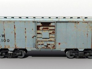 40 boxcar 3D मॉडल