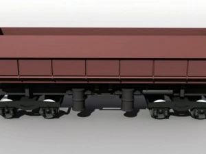 carro ribaltabile tedesco Modello 3D