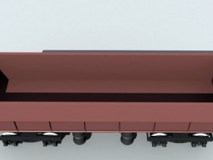german dump wagon 3D 모델