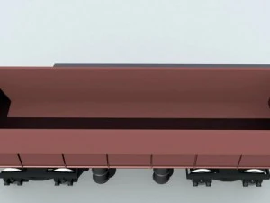 german dump wagon 3D Model