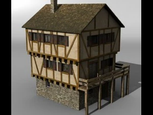 medieval building 5 3D Model