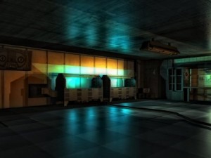 scifi laboratory 3D Model
