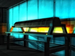 scifi laboratory 3D Model