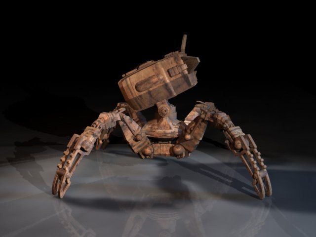dire fire missile launcher 3D Model .c4d .max .obj .3ds .fbx .stl .blend 
