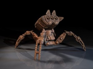 dire fire missile launcher 3D Model