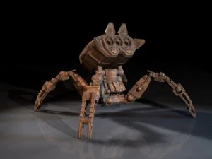 dire fire missile launcher 3D Model