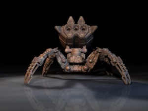 dire fire missile launcher 3D Model