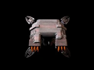 rager missile launcher 3D Model