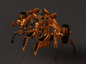 spiderflightcagemaintenanceunit Modelo 3D